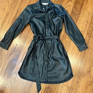 LOFT Black Leather Jacket